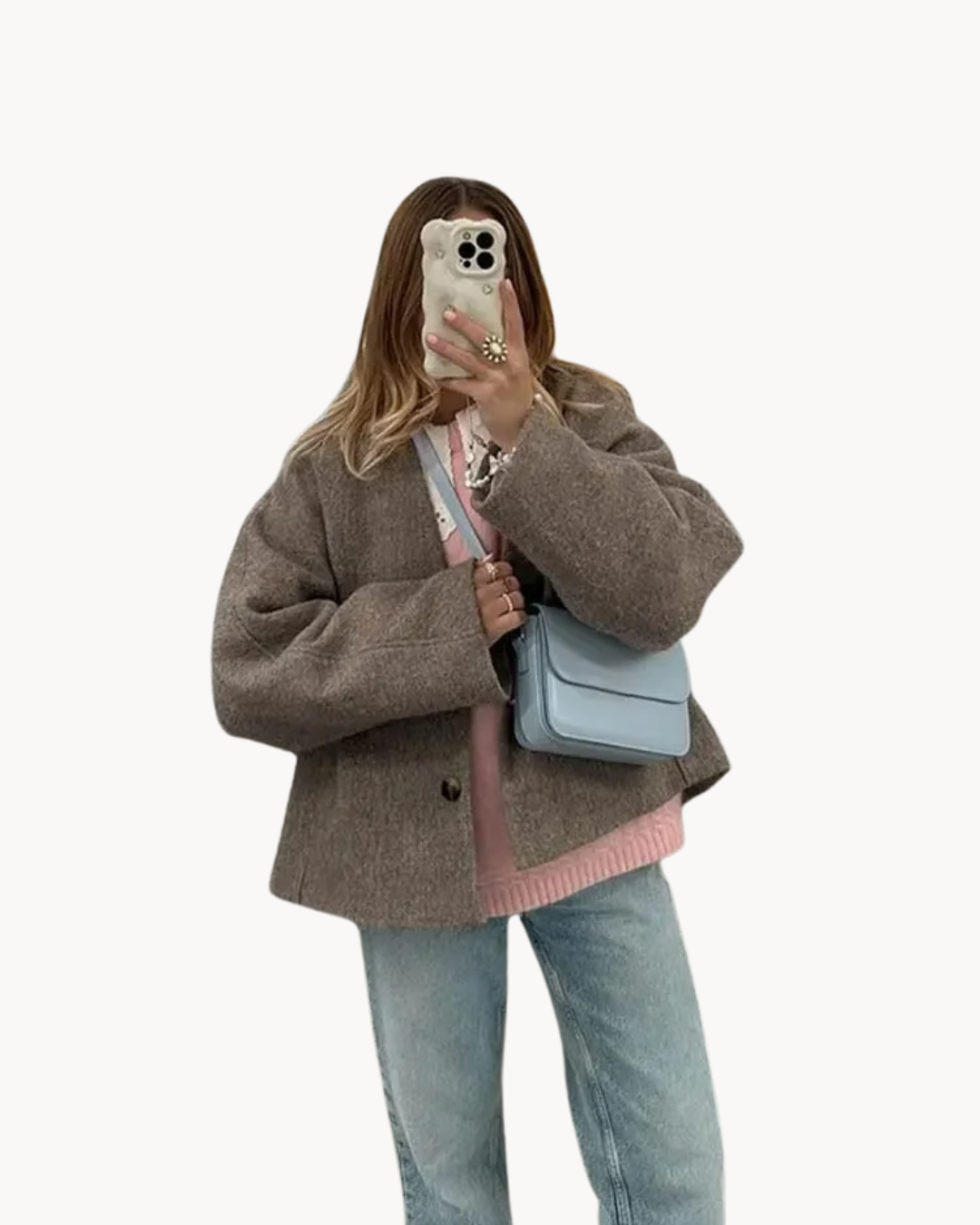 A Vintage Style Jacket with Delicate Timeless Details