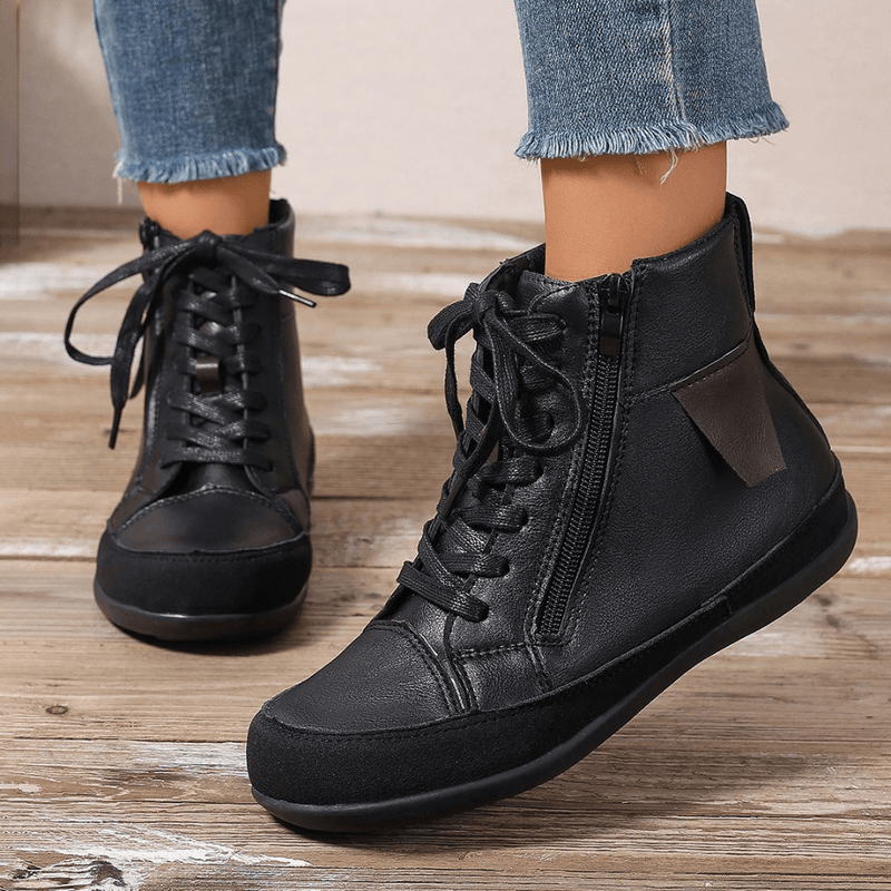 Chic Orthopedic Boots with Unique Design