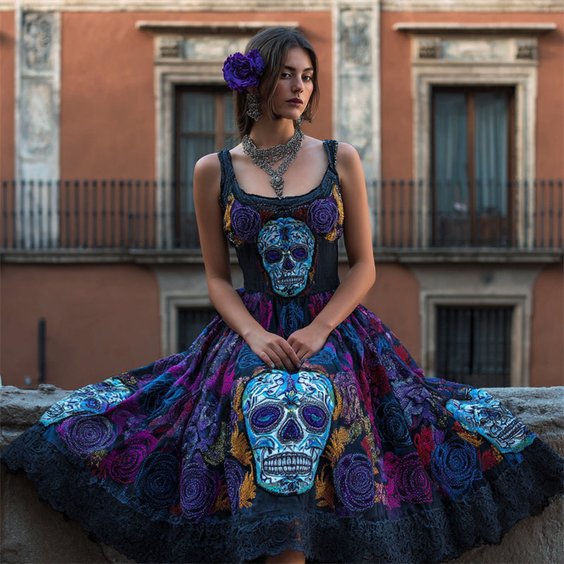 Sulokkaasti suunniteltu Mekko