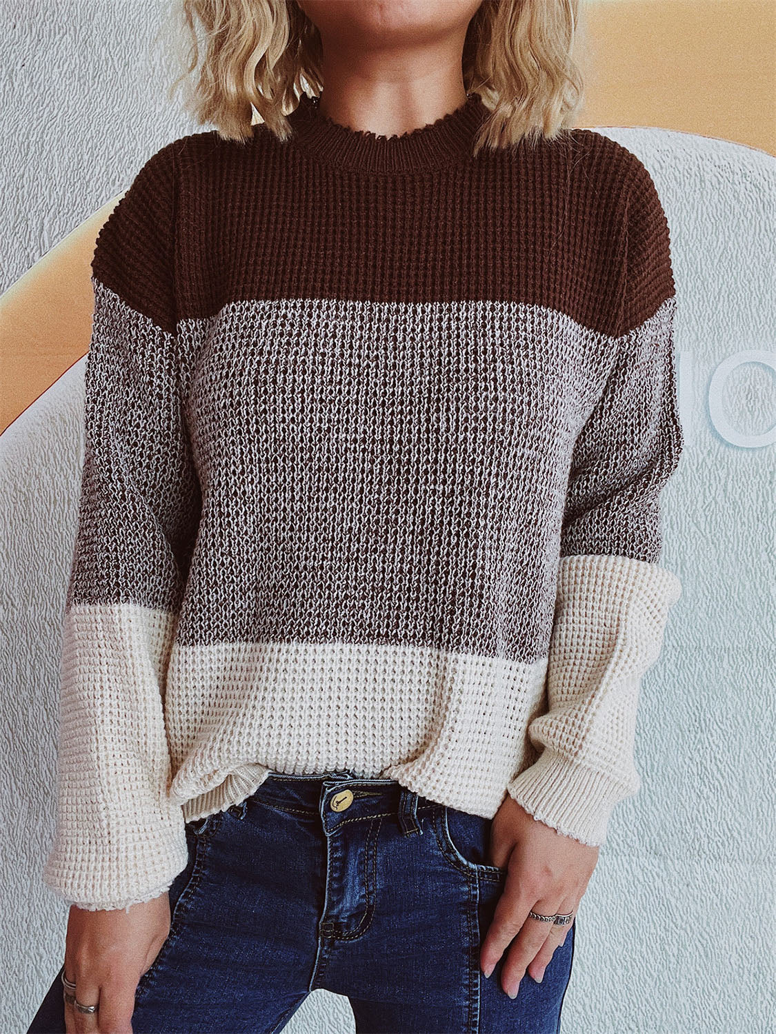 Classic Vintage Sweater with a Flattering Fit