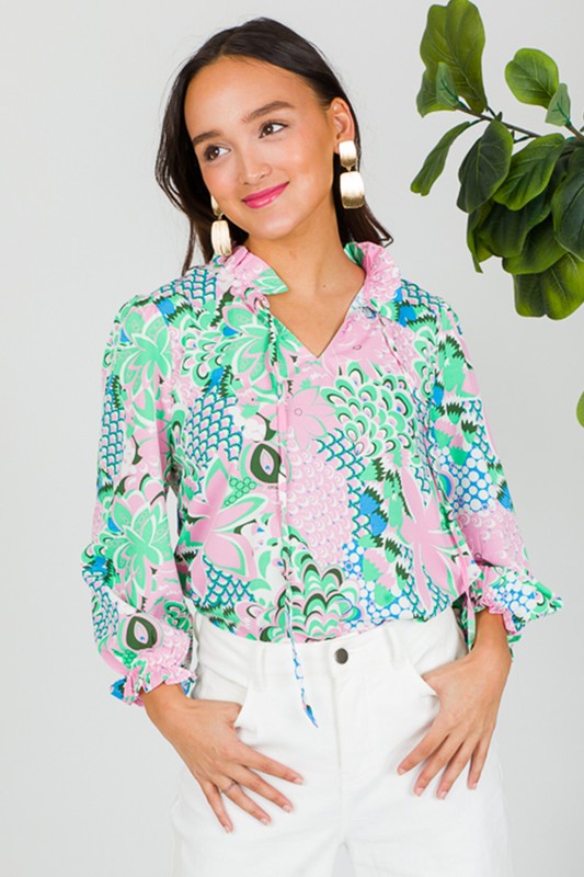 Elegantly Styled Blouse for Everyday Wear