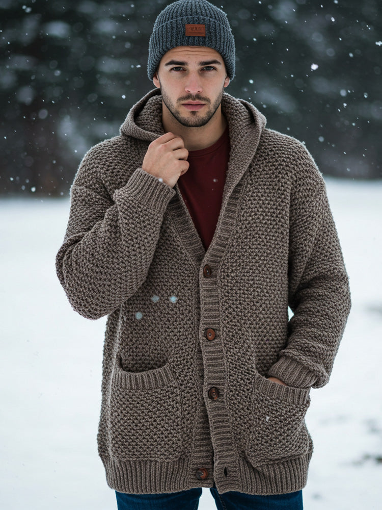 Vintage Fairman Island Jacquard Buttons Sweater Cardigan artswardrobe