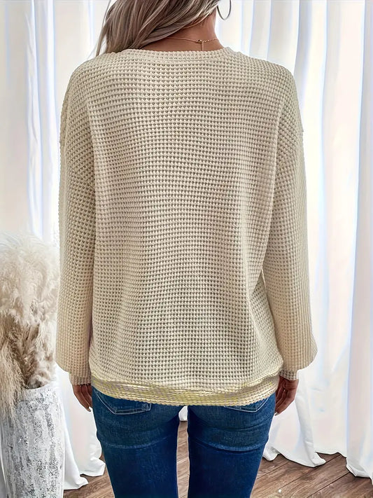 Beautifully Finished Sweater in a Timeless Design