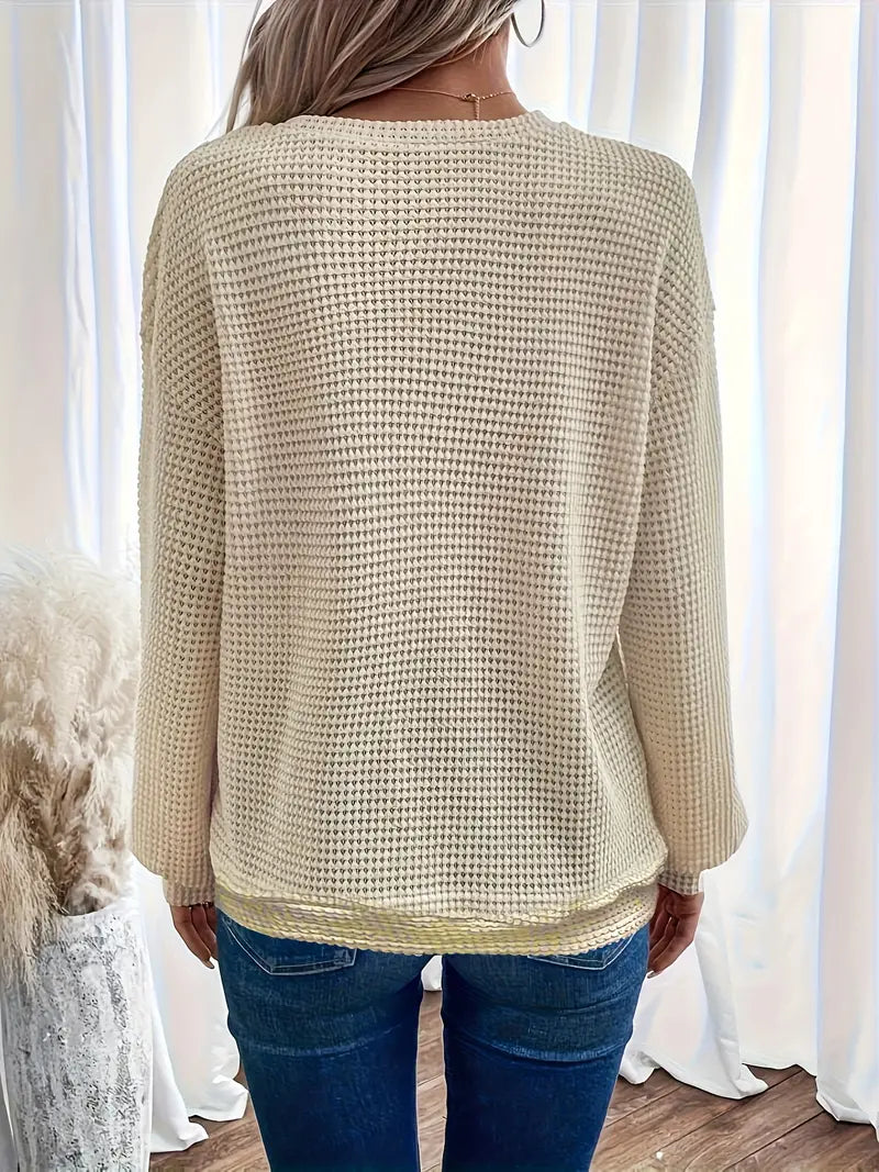 Beautifully Finished Sweater in a Timeless Design