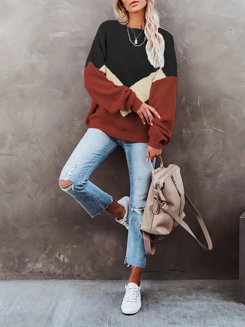 Vintage Inspired Sweater with a Contemporary Edge