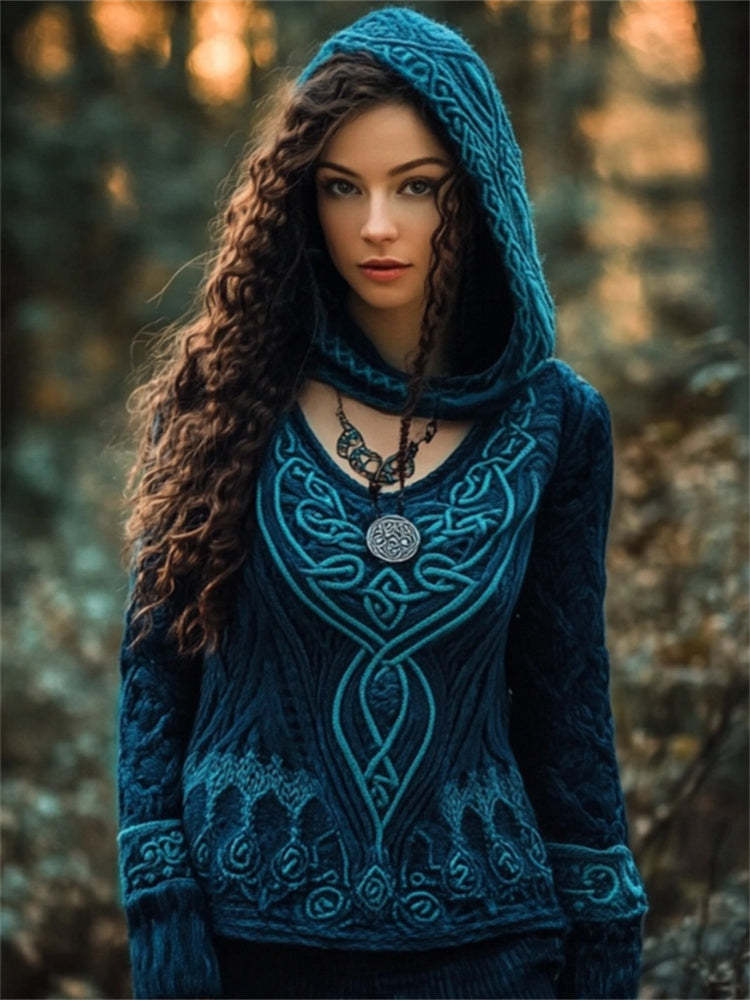 Ajaton vintage-tyyli Villapaita