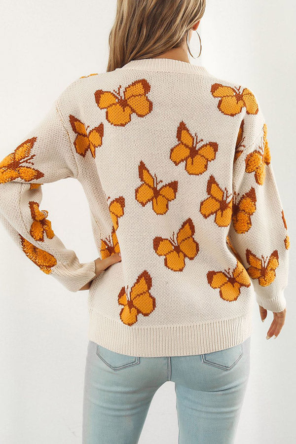 Classic Vintage Sweater with a Flattering Fit
