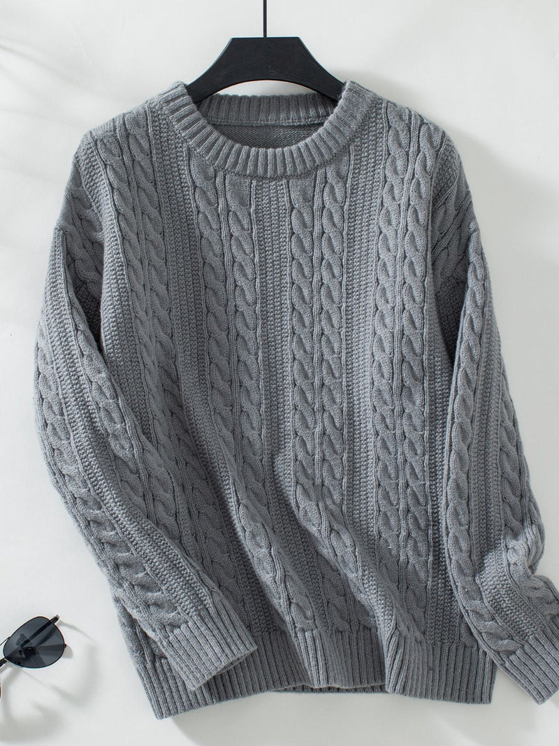 Classic Vintage Sweater with a Flattering Fit
