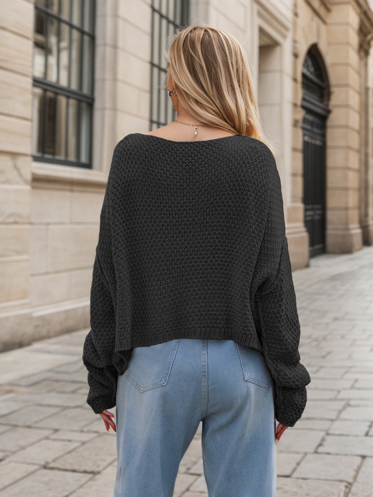 Vintage Inspired Sweater with a Contemporary Edge