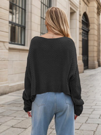 Vintage Inspired Sweater with a Contemporary Edge