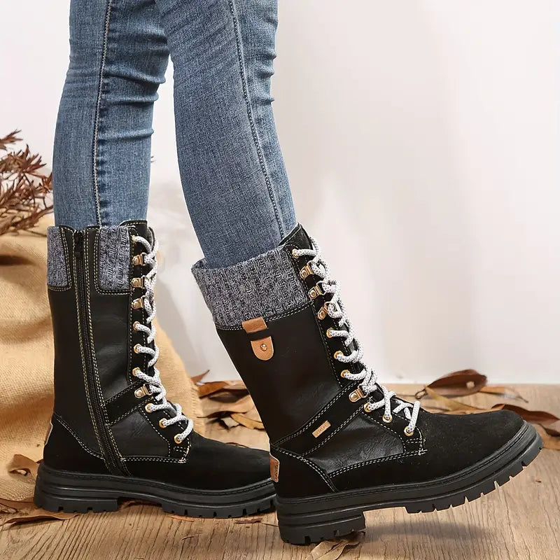 Chic Orthopedic Boots with Unique Design