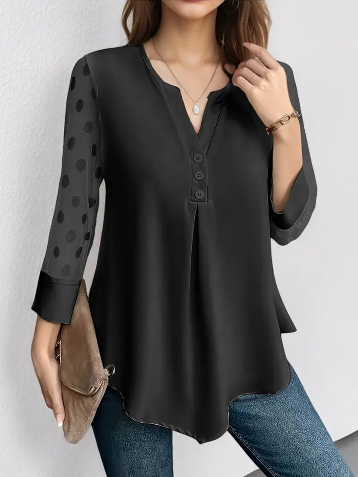 A Vintage Style Blouse with Delicate Timeless Details