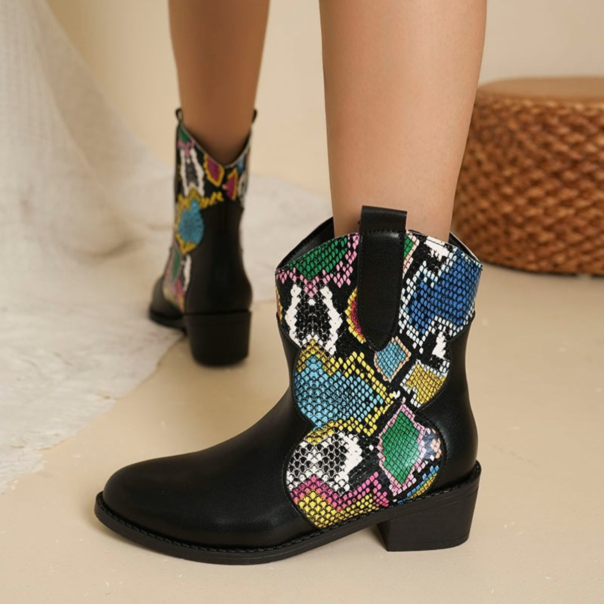 Chic Orthopedic Boots with Unique Design