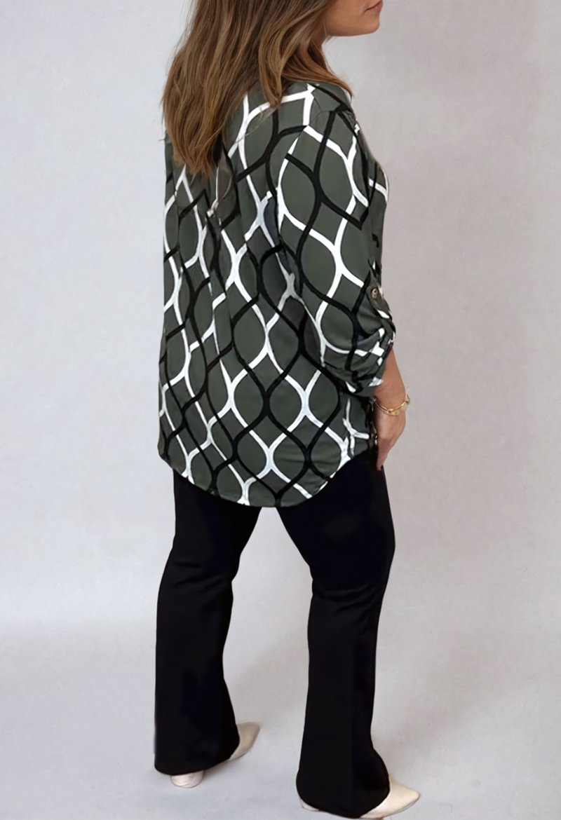 A Vintage Style Blouse with Delicate Timeless Details