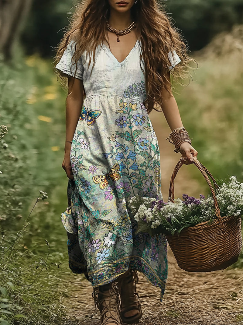 Klassinen vintage Mekko