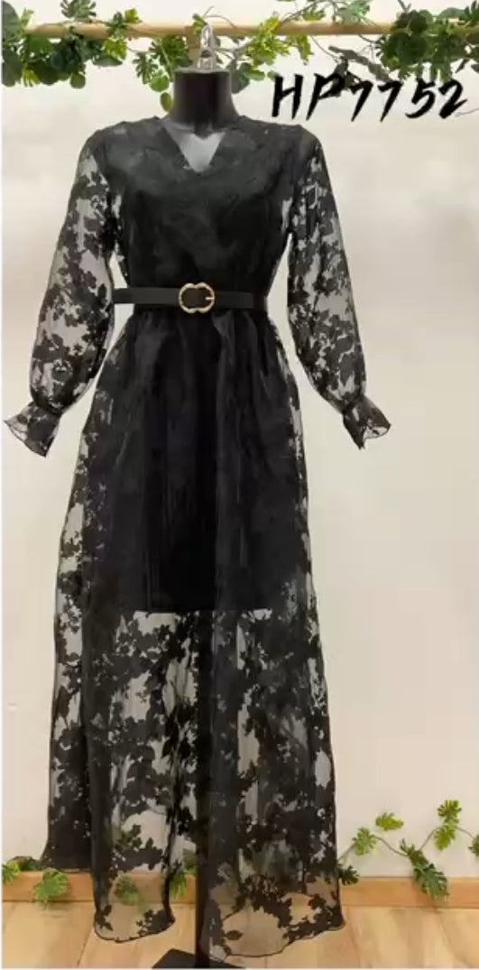 A Vintage Style Dress with Delicate Timeless Details
