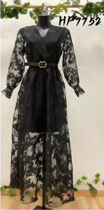 A Vintage Style Dress with Delicate Timeless Details
