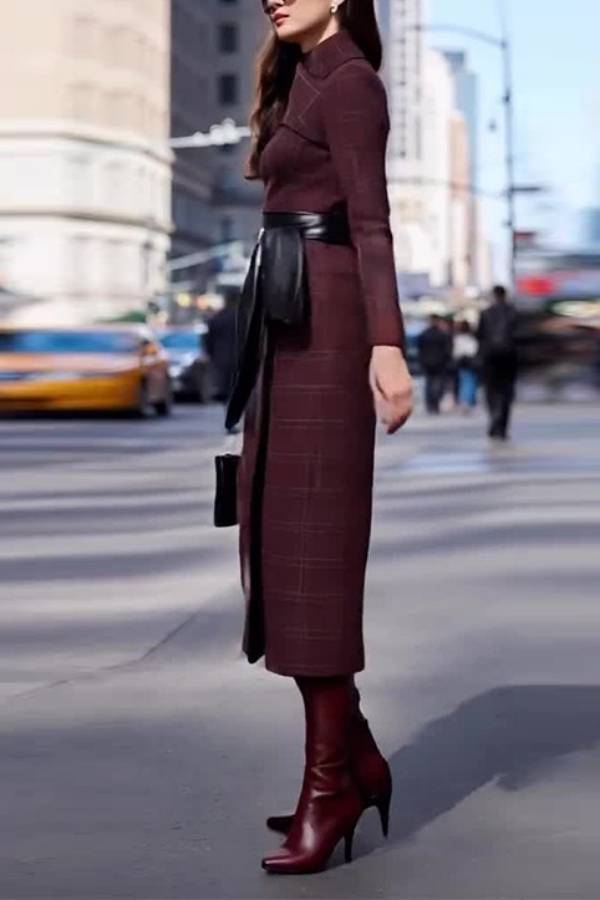 Sophisticated Dress with a Clean Classic Look