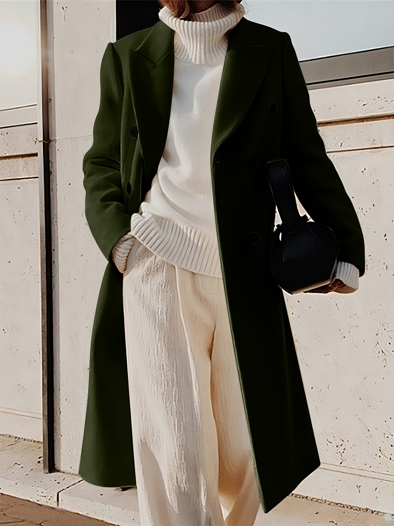 Polished Coat with an Effortless Classic Look