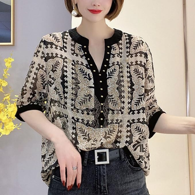Classic Vintage Top with a Flattering Fit