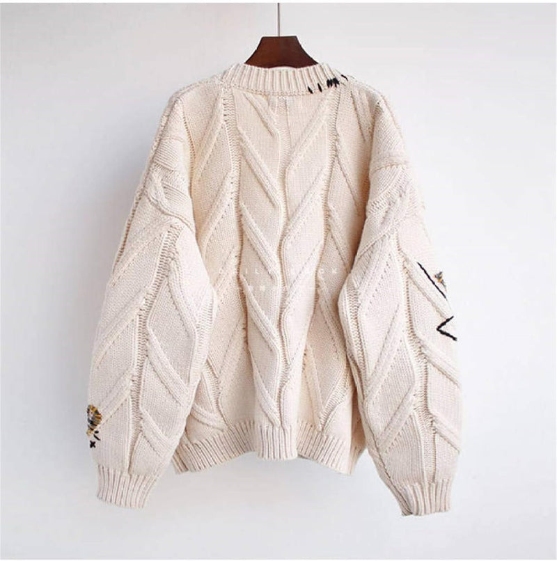 Classic Vintage Cardigan with a Flattering Fit