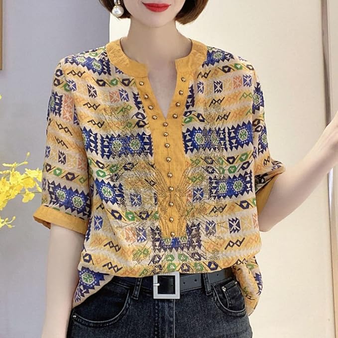 Classic Vintage Top with a Flattering Fit