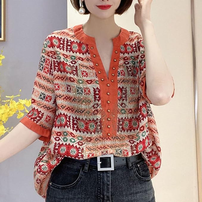 Classic Vintage Top with a Flattering Fit