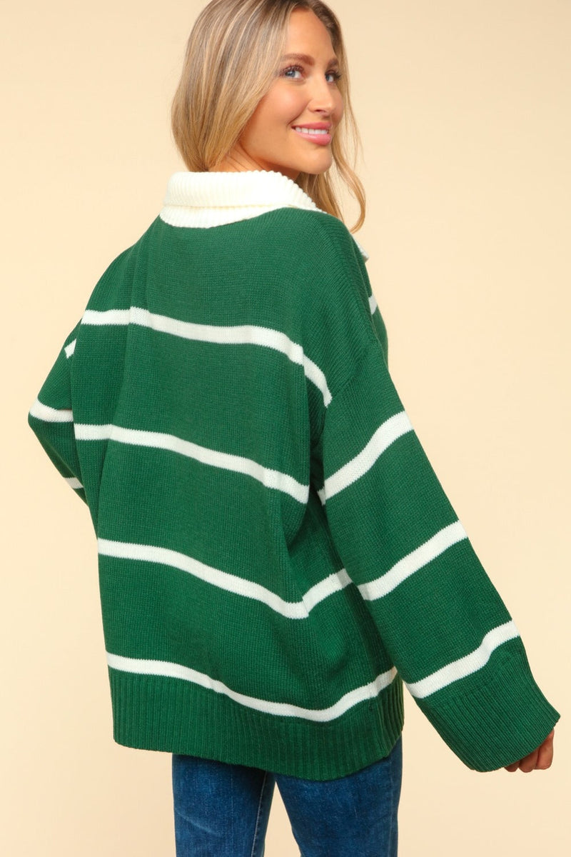 A Vintage Style Sweater with Delicate Timeless Details