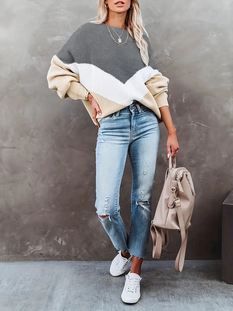 Vintage Inspired Sweater with a Contemporary Edge