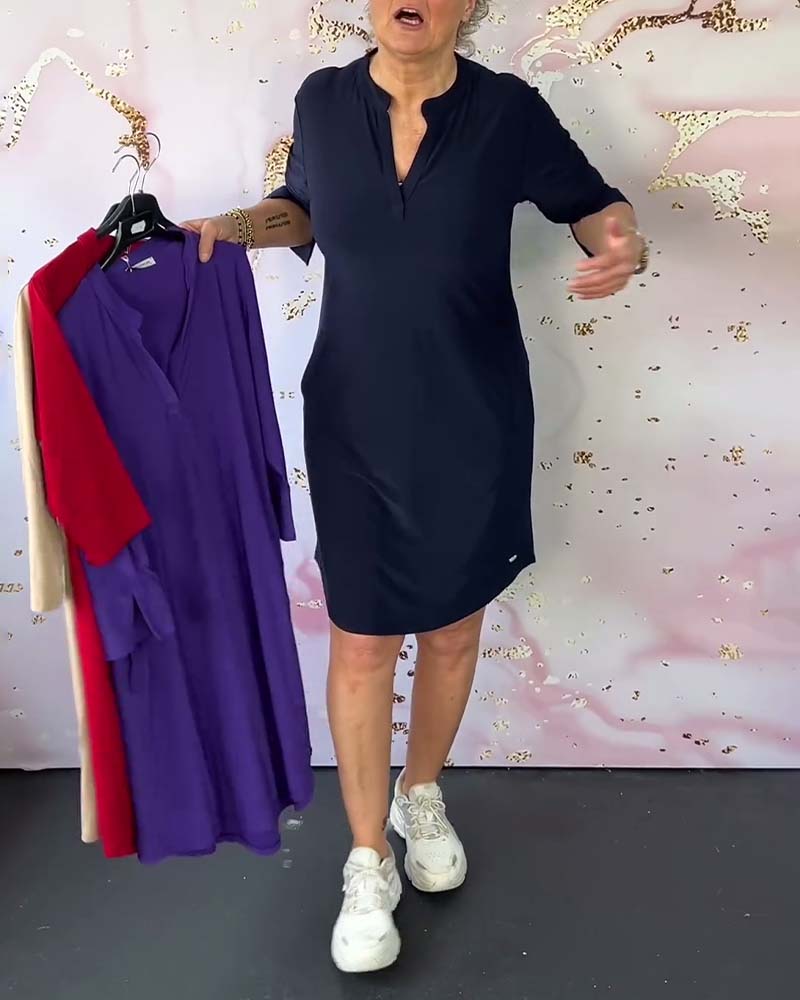 Well Tailored Dress with a Graceful Silhouette
