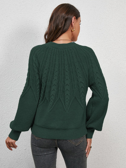A Vintage Style Sweater with Delicate Timeless Details