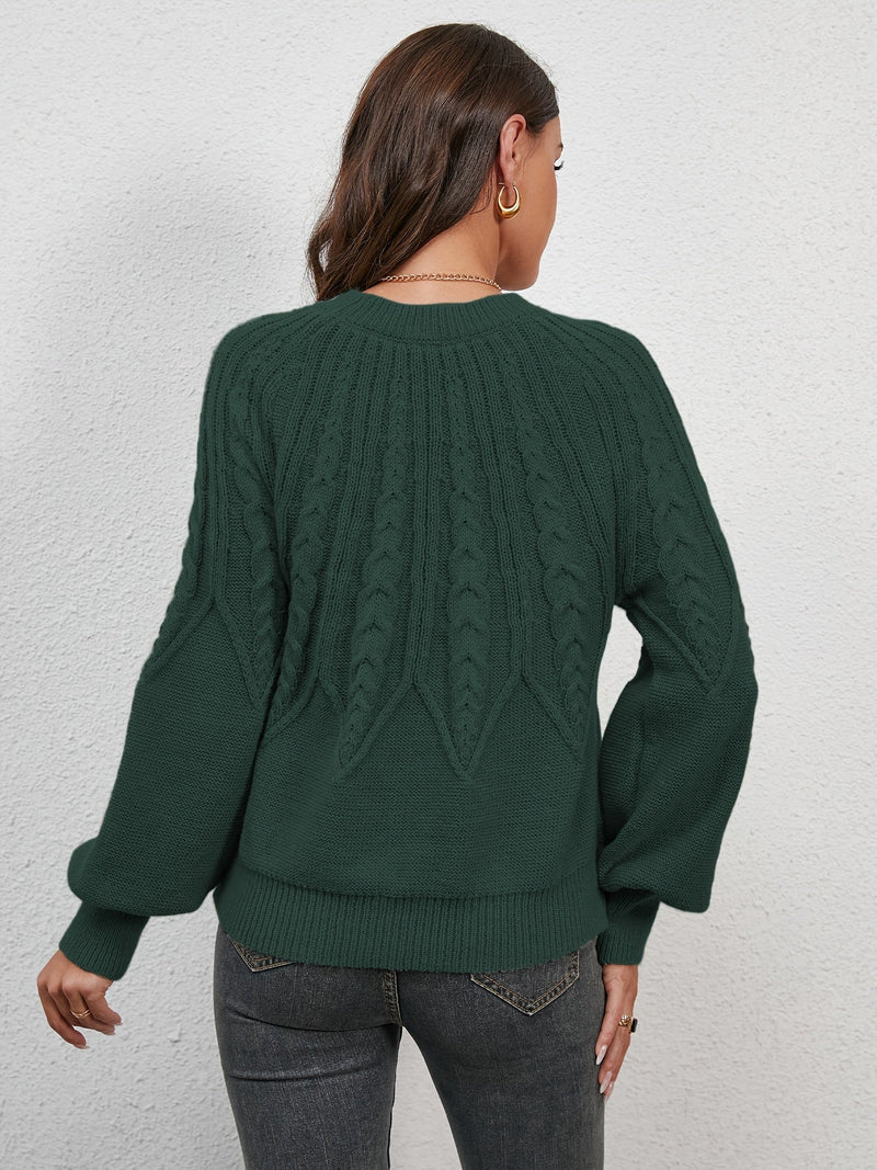 A Vintage Style Sweater with Delicate Timeless Details