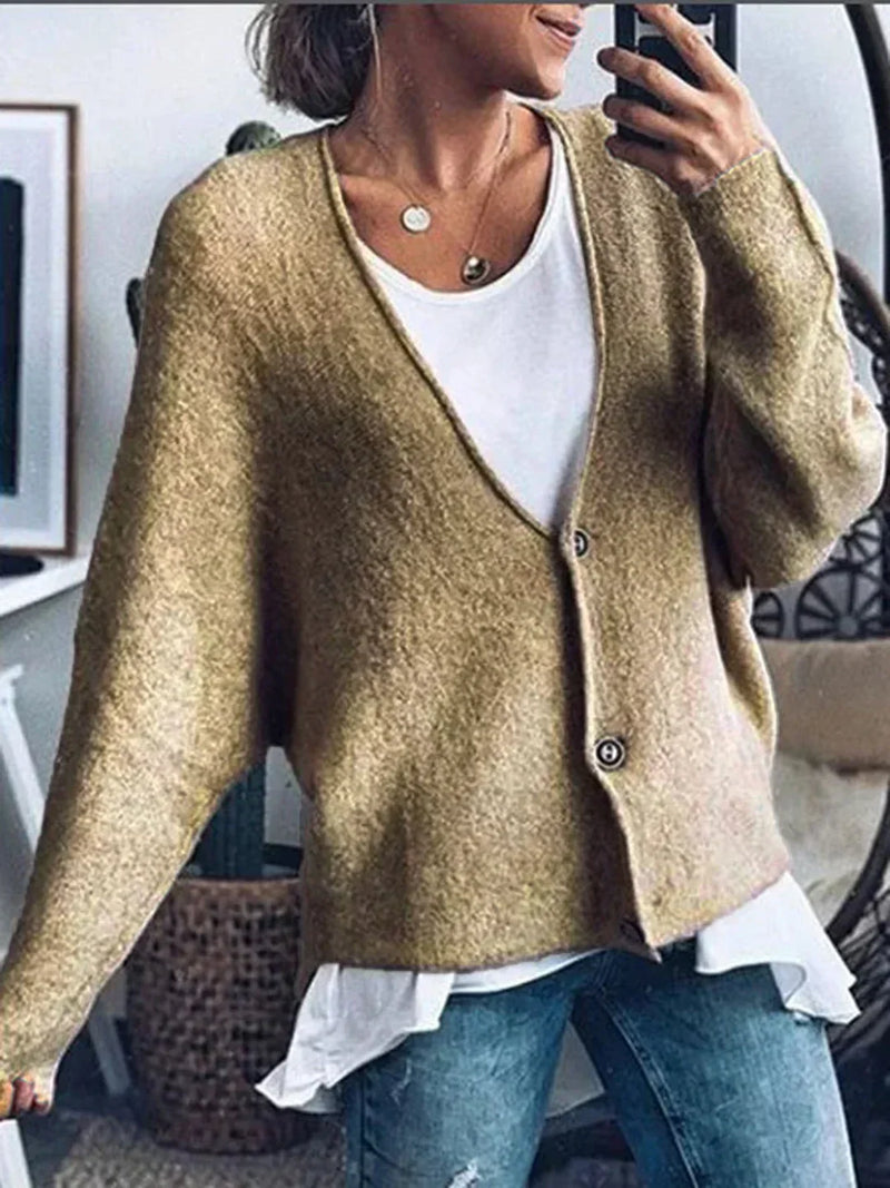 Classic Vintage Cardigan with a Flattering Fit