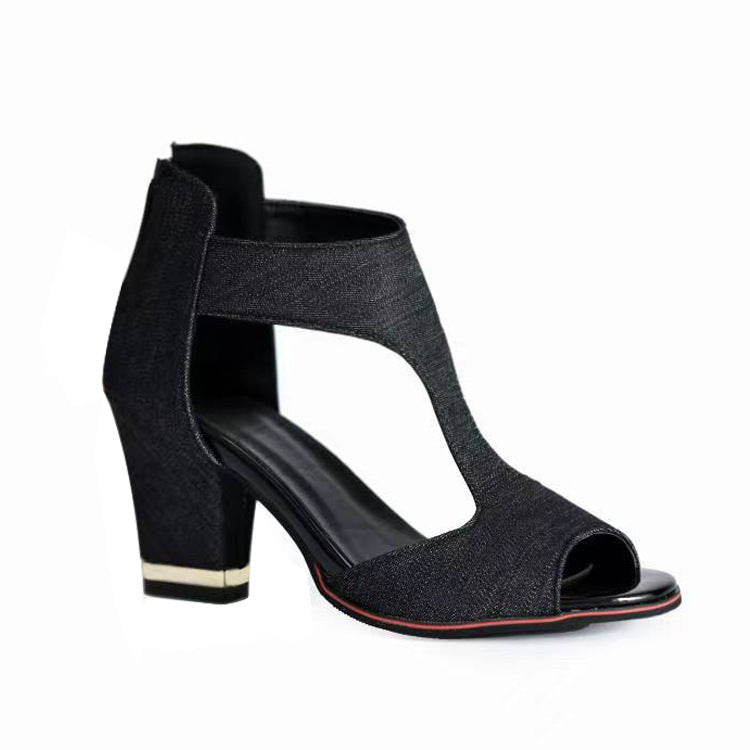 Chic Orthopedic Heels with Unique Design