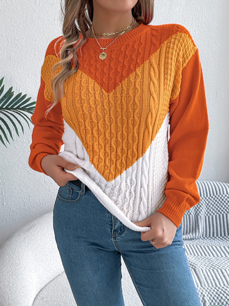 Classic Vintage Sweater with a Flattering Fit