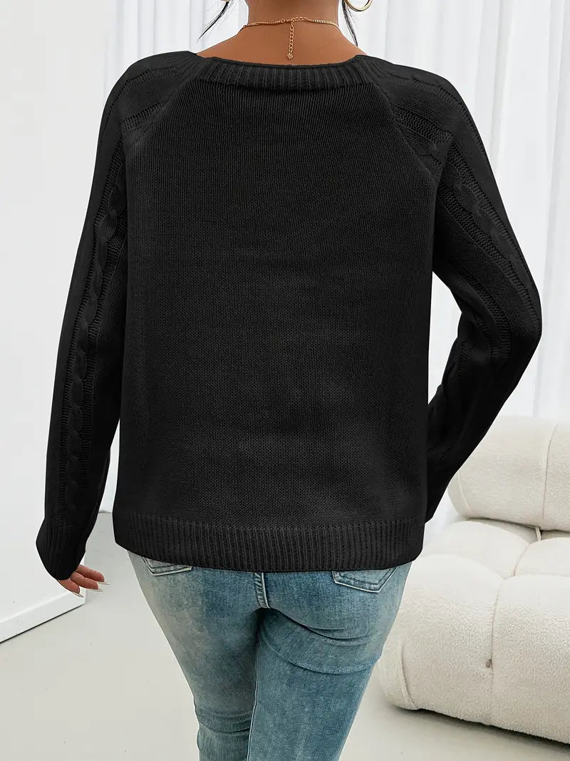 Gracefully Styled Pullover for Any Occasion