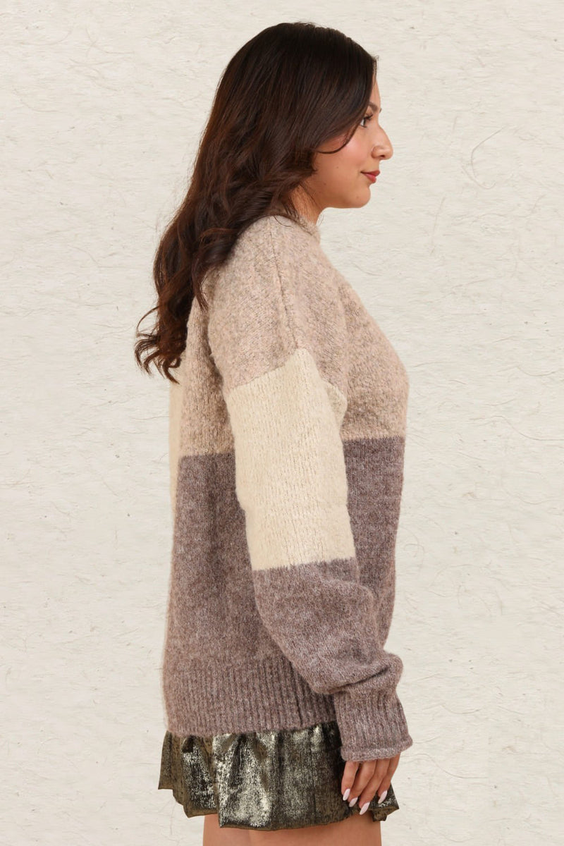A Vintage Style Sweater with Delicate Timeless Details