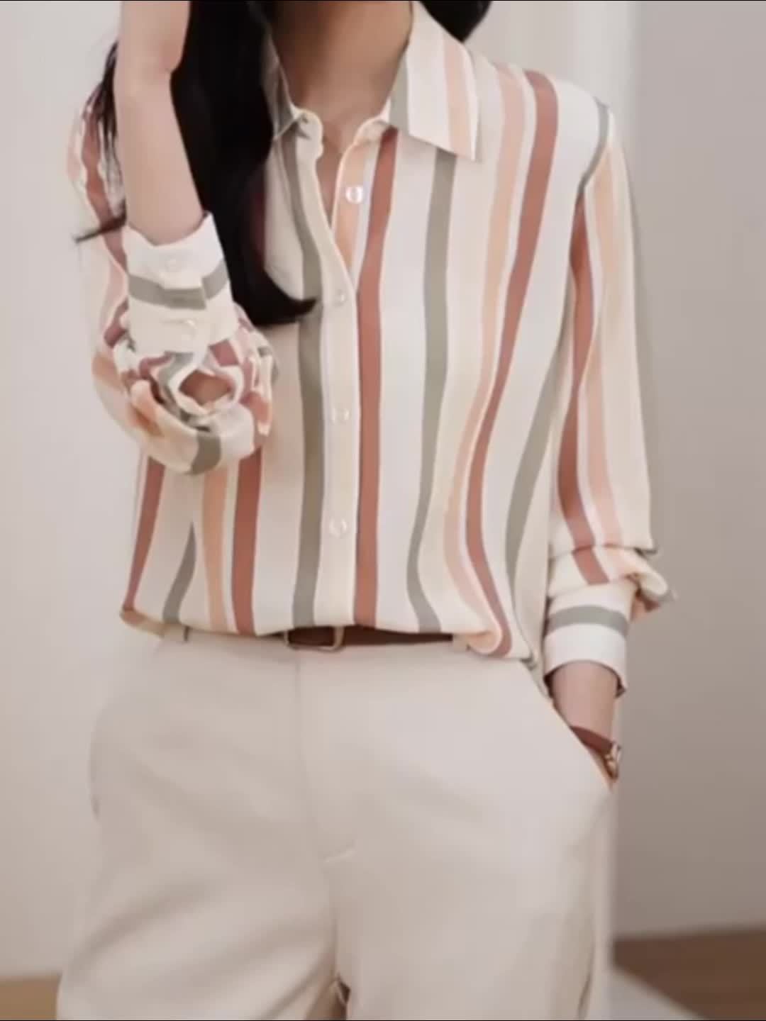 A Vintage Style Blouse with Delicate Timeless Details