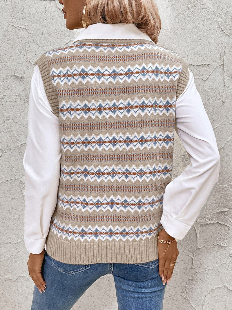 Vintage Inspired Sweater with a Contemporary Edge