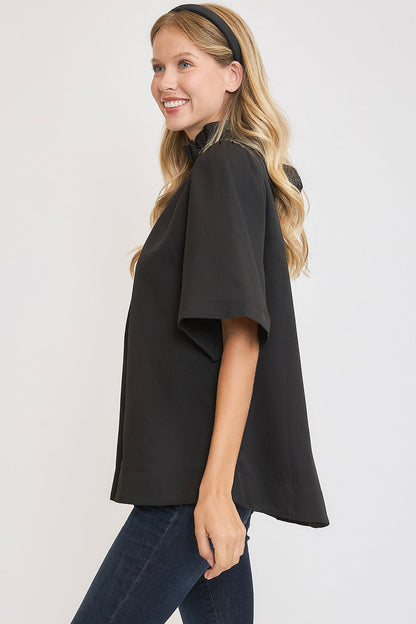 A Vintage Style Blouse with Delicate Timeless Details