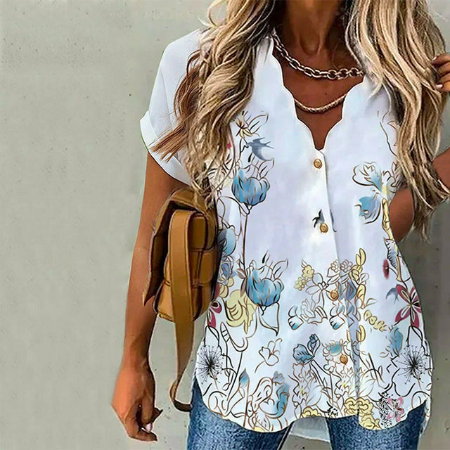 Beautifully Balanced Blouse with Timeless Character