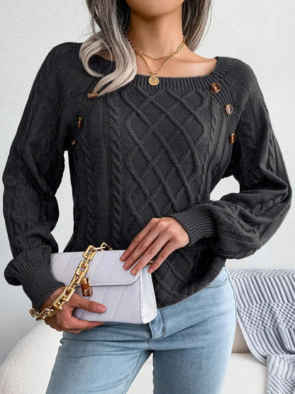Vintage Inspired Sweater with a Contemporary Edge