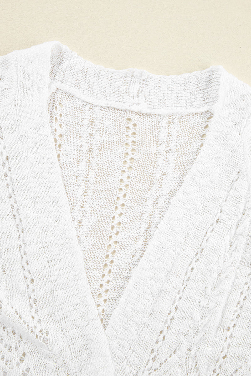 Well Tailored Cardigan with a Graceful Silhouette