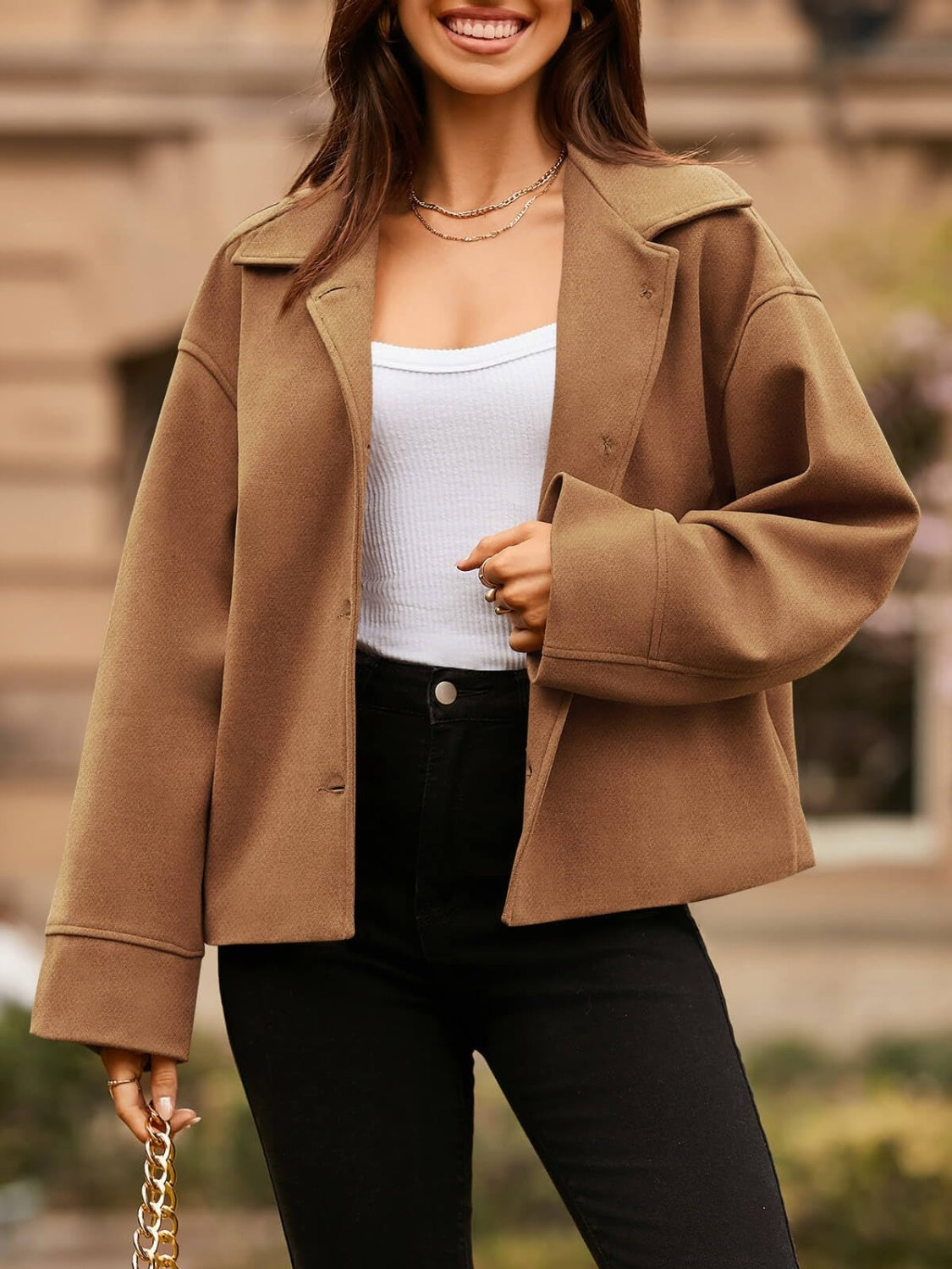 A Vintage Style Jacket with Delicate Timeless Details