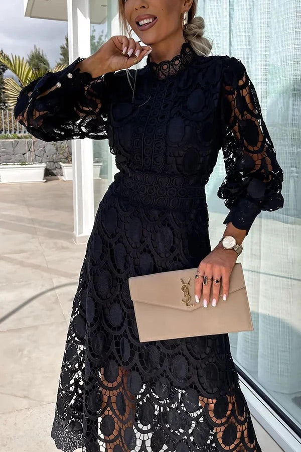 A Vintage Style Dress with Delicate Timeless Details