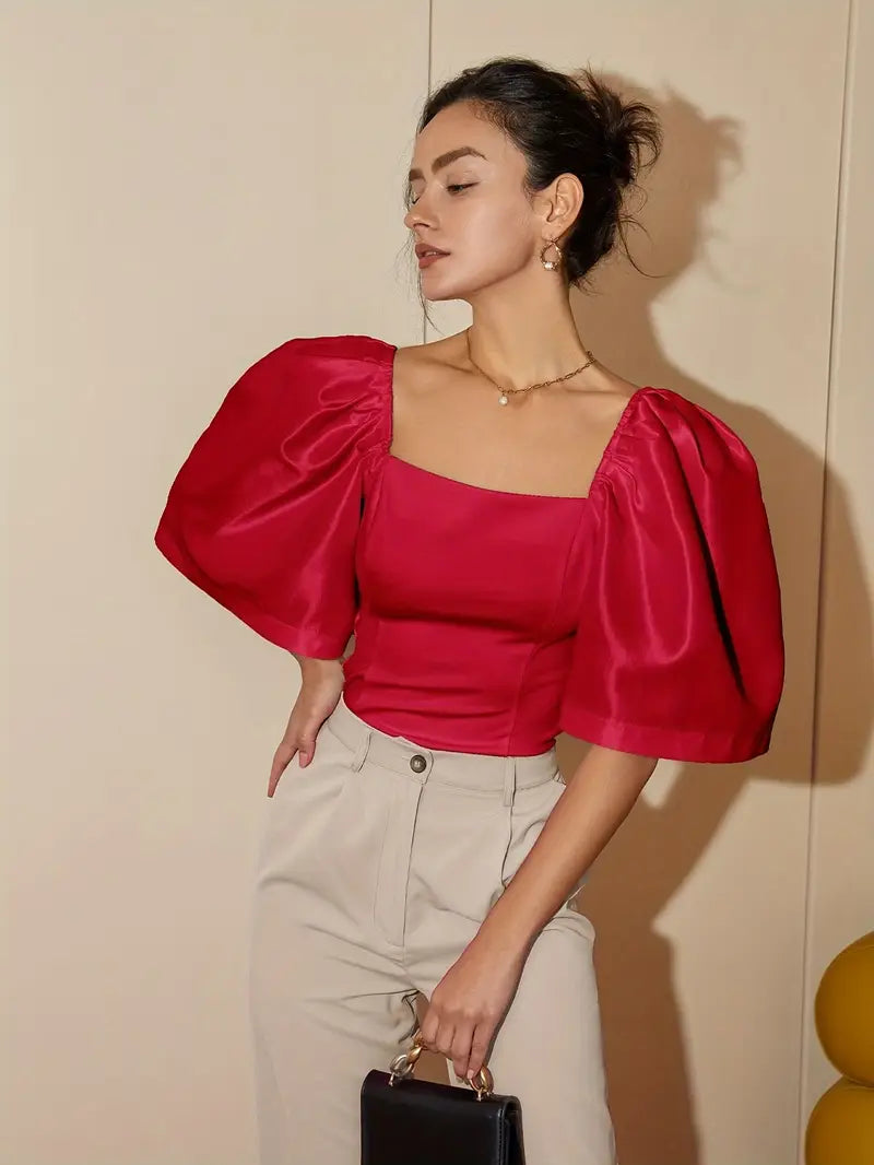 Gracefully Styled Blouse for Any Occasion