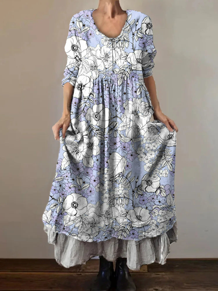 Klassisesti suunniteltu Mekko