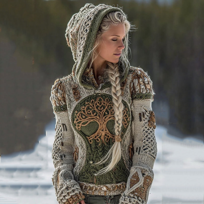 Ajaton vintage-tyyli Villapaita