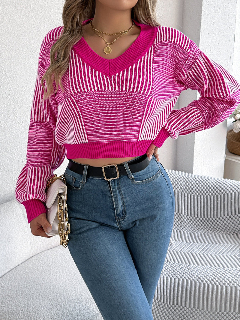 Vintage Inspired Sweater with a Contemporary Edge