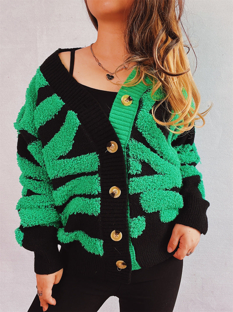 Vintage Inspired Cardigan with a Contemporary Edge